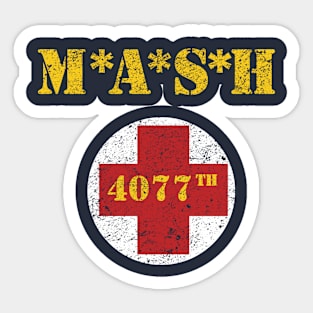 Mash 4077 - Retro Vintage Sticker